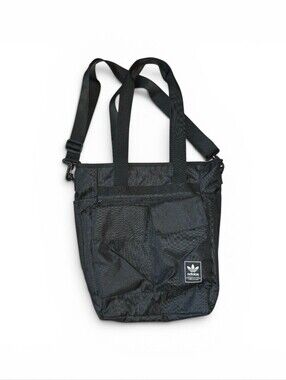 adidas Originals Black Modular Tote Crossbody Utility Bag - Unisex Travel/Gym